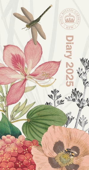 Cover for Carousel Calendars · Royal Botanic Gardens Kew Deluxe Slim Diary 2025 (Taschenbuch) (2024)