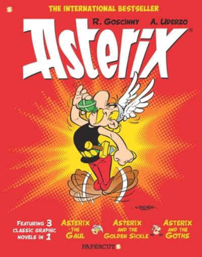 Asterix Omnibus #1 Collects Asterix the Gaul, Asterix and the Golden Sickle, and Asterix and the Goths - René Goscinny - Livros - Papercutz - 9781545805664 - 14 de julho de 2020