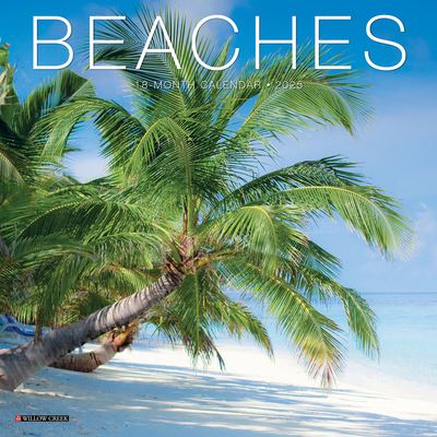 Willow Creek Press · Beaches 2025 7 X 7 Mini Wall Calendar (Calendar) (2024)