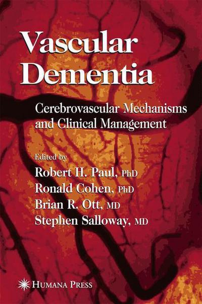 Cover for Ronald Cohen · Vascular Dementia: Cerebrovascular Mechanisms and Clinical Management - Current Clinical Neurology (Hardcover Book) [2005 edition] (2004)
