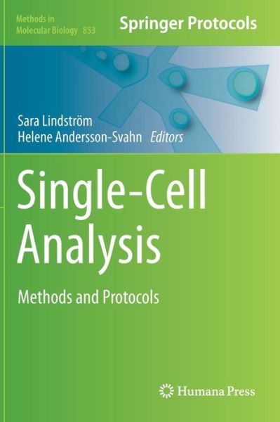 Cover for Sara Lindstr M · Single-Cell Analysis: Methods and Protocols - Methods in Molecular Biology (Hardcover Book) [2012 edition] (2012)