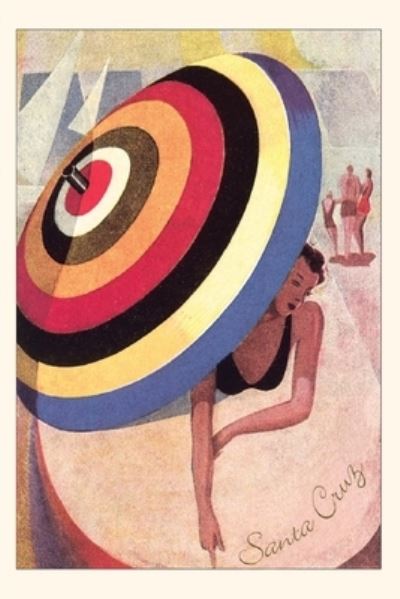 Cover for Found Image Press · Vintage Journal Santa Cruz, Woman with Umbrella (Book) (2022)