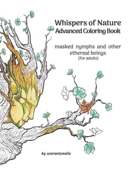 Cover for Userantonella · Whispers of Nature Advanced Coloring Book (Paperback Book) (2018)
