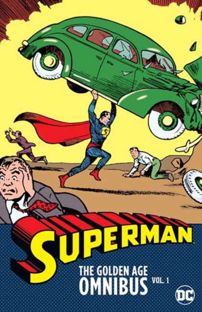 Cover for Jerry Siegel · Superman: The Golden Age Omnibus Vol. 1 (Hardcover Book) (2025)