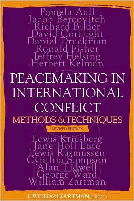 Cover for I William Zartman · Peacemaking in International Conflict: Methods and Techniques (Paperback Bog) [Rev edition] (2005)