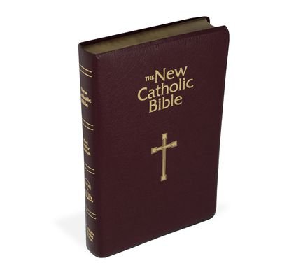 Cover for Catholic Book Publishing · NCB (World) Deluxe Gift Bible (Burgundy) (Book) (2022)