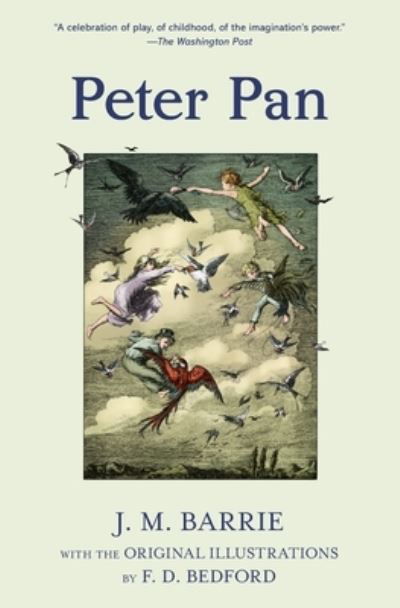 Cover for J. M. Barrie · Peter Pan (Bog) [Warbler Classics Illustrated edition] (2022)