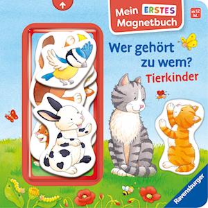 Mein erstes Magnetbuch - Wer gehört zu wem? Tierkinder - Sandra Grimm - Books - Ravensburger Verlag GmbH - 9783473421664 - January 15, 2025