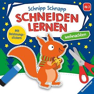 Ravensburger Schnipp-Schnapp Schneiden lernen Weihnachten - Schneiden und Kleben ab 3 Jahren - Block - Rina Gregor - Gadżety - Ravensburger Verlag GmbH - 9783473489664 - 