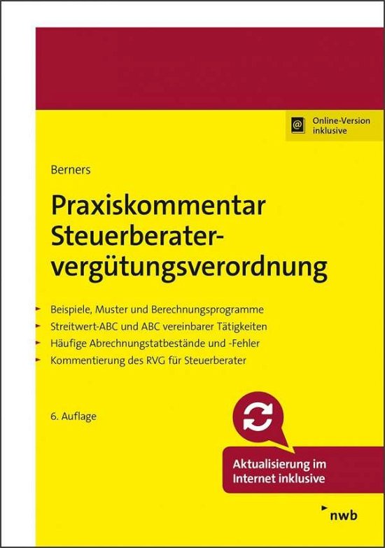Cover for Berners · Praxiskommentar Steuerberaterve (Buch)