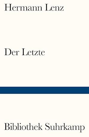 Cover for Hermann Lenz · Der Letzte (Book) (2024)