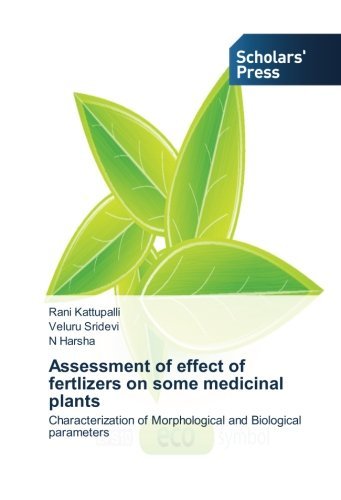 Cover for N Harsha · Assessment of Effect of Fertlizers on Some Medicinal Plants: Characterization of Morphological and Biological Parameters (Paperback Book) (2014)