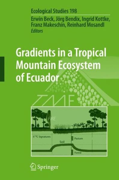 Cover for Erwin Beck · Gradients in a Tropical Mountain Ecosystem of Ecuador - Ecological Studies (Taschenbuch) [Softcover reprint of hardcover 1st ed. 2008 edition] (2010)