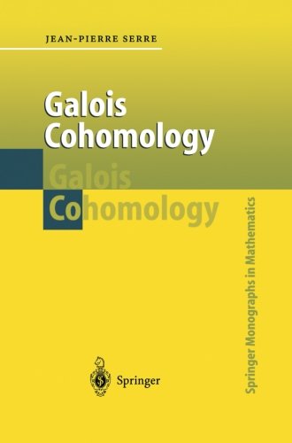 Cover for Jean-Pierre Serre · Galois Cohomology - Springer Monographs in Mathematics (Pocketbok) [Softcover reprint of the original 1st ed. 1997 edition] (2012)