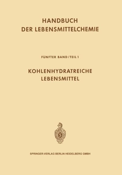 Cover for Acker  Ludwig · Kohlenhydratreiche Lebensmittel (Paperback Bog) (1967)