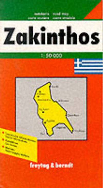 Cover for Freytag &amp; Berndt · Freytag &amp; Berndt Road + Leisure Map: Zakinthos (Hardcover Book) (2011)