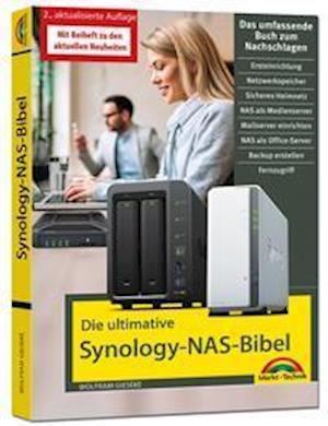 Cover for Wolfram Gieseke · Die ultimative Synology NAS Bibel - Das Praxisbuch - mit vielen Insider Tipps und Tricks - komplett in Farbe (Hardcover Book) (2021)