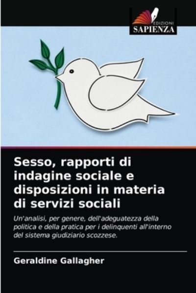 Cover for Geraldine Gallagher · Sesso, rapporti di indagine sociale e disposizioni in materia di servizi sociali (Paperback Book) (2021)