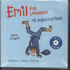 Cover for Astrid Lindgren · Gyldendals mini lydbøger for børn: Emil og suppeterrinen (Bok) [1. utgave] (2011)
