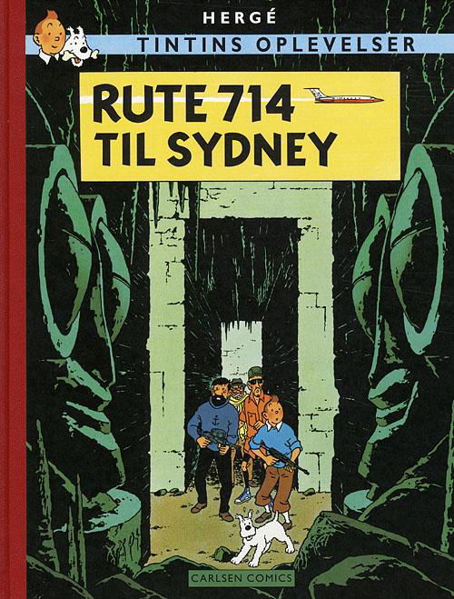 Cover for Hergé · Tintins Oplevelser: Tintin: Rute 714 til Sydney - retroudgave (Bound Book) [2th edição] [Indbundet] (2007)