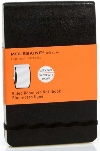 Cover for Moleskine · Moleskine Soft Cover Pocket Ruled Reporter Notebook: Black - Moleskine Classic (Skrivemateriell) [Imitation] (2010)