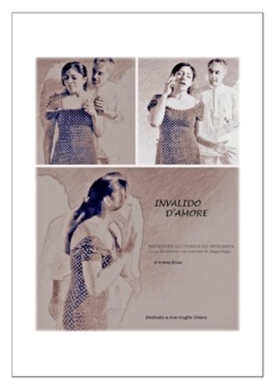 Cover for Andrea Brusa · Invalido d'amore (Paperback Book) (2016)