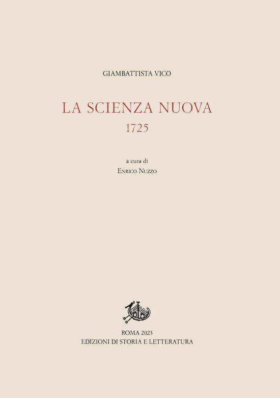 La Scienza Nuova - Giambattista Vico - Książki -  - 9788893596664 - 