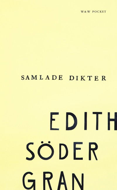 Cover for Edith Södergran · Samlade dikter (Paperback Book)