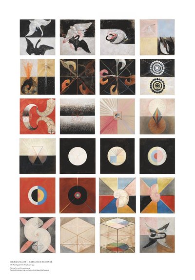 Cover for Catalouge raisonné - Affisch: Hilma af Klint : The Swan, No. 1-24 (Book) (2021)