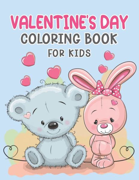 Cover for Canker Press · Valentine's Day Coloring Book for Kids (Paperback Book) (2021)