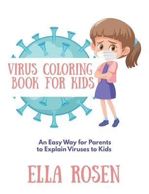 Cover for Ella Rosen · Virus Coloring Book for Kids (Paperback Book) (2020)