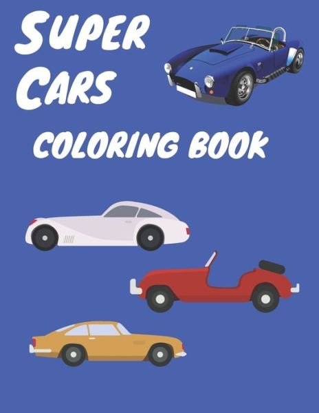 Cover for K M Artist · Supercars Coloring Book (Paperback Bog) (2020)