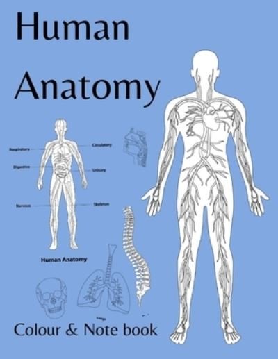 Cover for Maxie Allcoate · Human Anatomy colour and note book (Paperback Book) (2021)