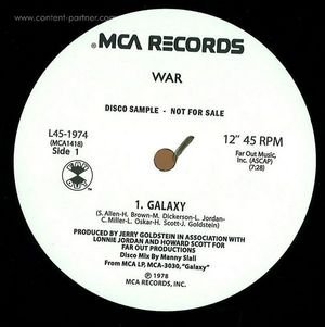 Cover for War · Galaxy / City Country City (12&quot;) (2012)
