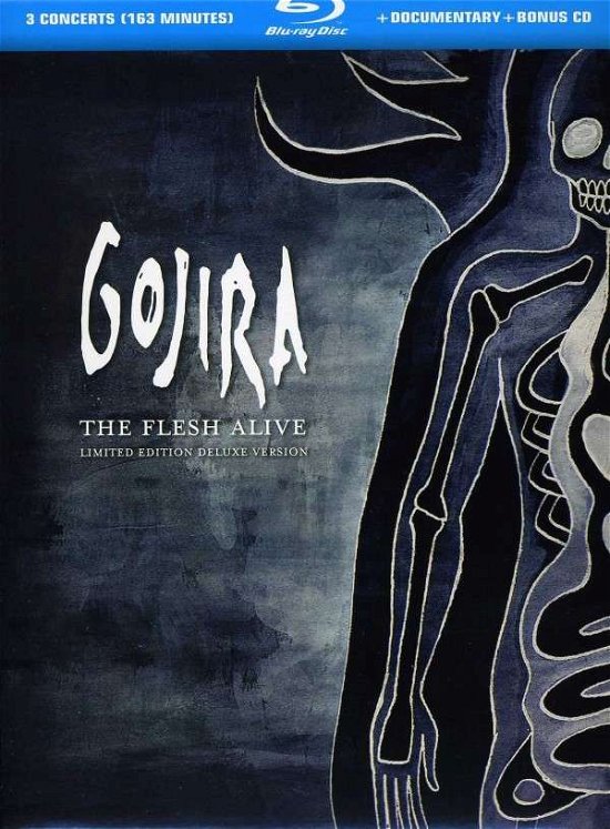 Cover for Gojira · The Flesh Alive (Blu-ray/CD) [Limited Edition Deluxe edition] (2012)