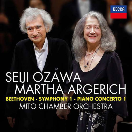 Beethoven: Symphony No.1 in C Piano Concerto No.1 in C - Martha Argerich, Mito Chamber Orchestra, Seiji Ozawa - Music - DECCA - 0028948325665 - February 2, 2018