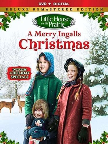 Cover for Little House on Prairie: Merry Ingalls Christmas (DVD) (2014)