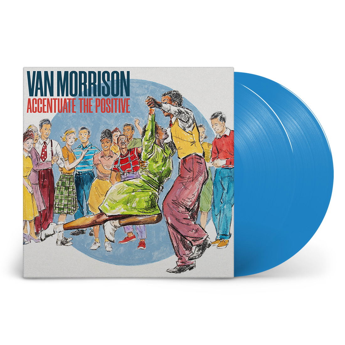 Van Morrison · Accentuate the Positive (LP) [Limited Blue Vinyl