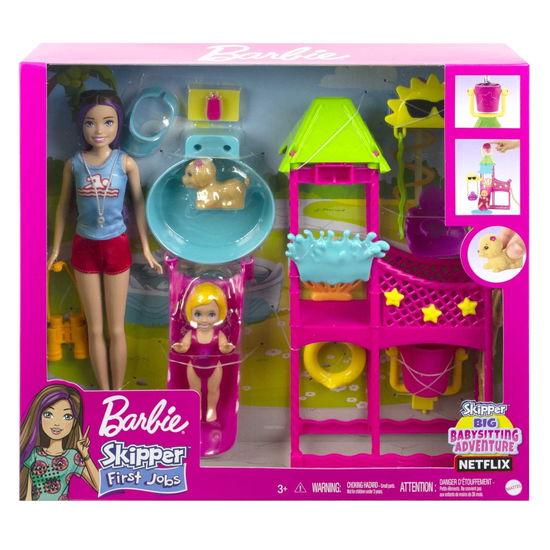 Cover for Barbie  Skipper First Jobs  Water Park Playset discontinued Toys (MERCH)