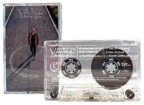 Cover for Vasco Rossi · Siamo Qui (Kassette) (2021)