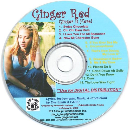 Cover for Ginger Red · Ginger is Here! (CD) (2006)