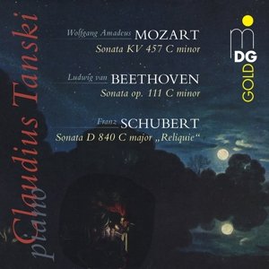 Cover for Claudius Tanski · Sonata KV 457 / Sonata C minor, Op. 111 / Sonata C major D 840 MDG Klassisk (SACD) (2014)