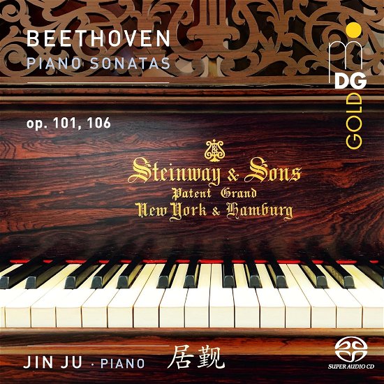 Ludwig van Beethoven: Piano Sonatas Op. 101, 106 - Jin Ju - Musiikki - MDG - 0760623230665 - perjantai 2. helmikuuta 2024