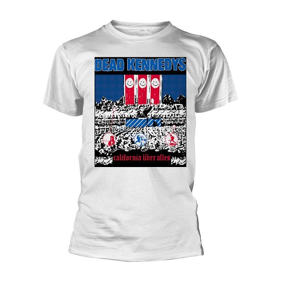 Cover for Dead Kennedys · California Uber Alles (White) (T-shirt) [size S] [White edition] (2019)