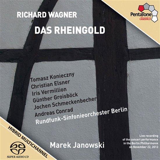 Wagner: Das Rheingold - Janowski,M. / Konieczny / Yang / RSB - Musikk - Pentatone - 0827949040665 - 20. mai 2013