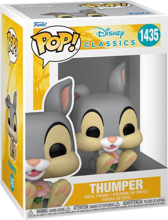 Bambi 80th Anniversary - Thumper - Funko Pop! Disney: - Fanituote - Funko - 0889698656665 - tiistai 5. maaliskuuta 2024