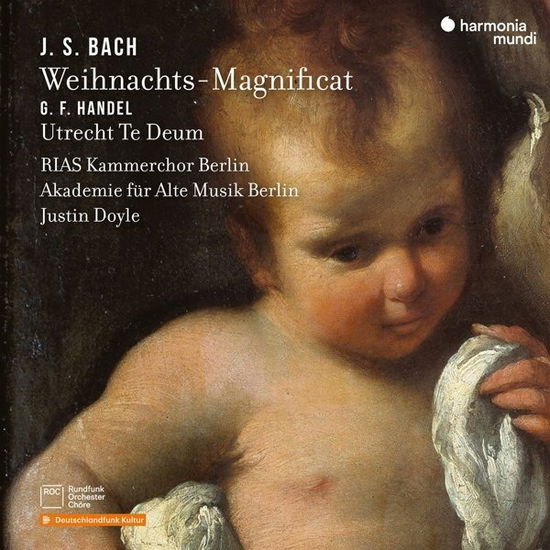 Cover for Rias Kammerchor Berlin &amp; Akademie Fur Alte Musik Berlin &amp; Justin Doyle · J.S. Bach: Weihnachts-Magnificat / G.F. Handel: Utrecht Te Deum (CD) (2024)
