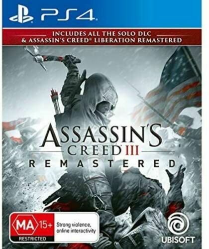 Cover for Switch · Switch - Assassin's Creed 3 - Remastered (ps4) (Leketøy) (2019)