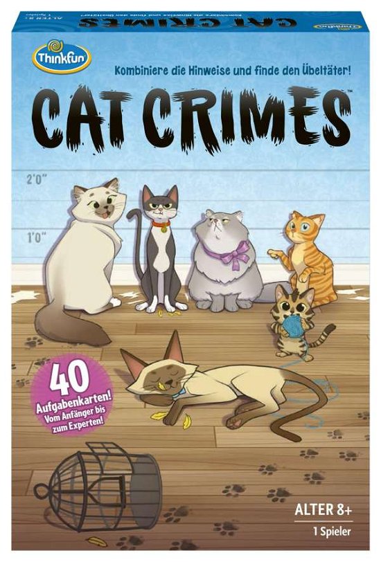 Cover for Thinkfun · Cat Crimes (Spiel).76366 (Legetøj) (2019)