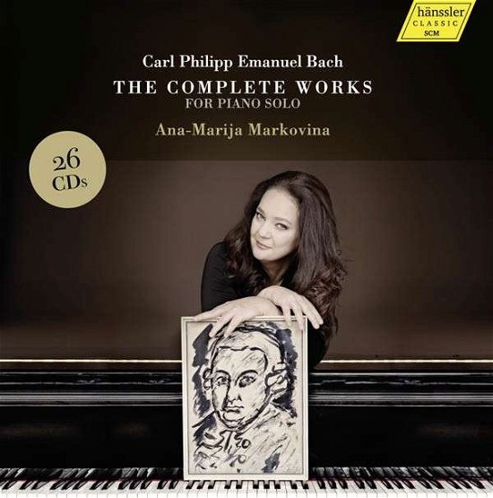 Cover for J.s. Bach · Comp Works for Piano Solo (CD) [Box set] (2014)